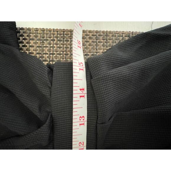 Halara V Neck Short Sleeve Side Pocket Wide Leg Flowy Waffle Casual Jumpsuit NWT - Picture 13 of 16